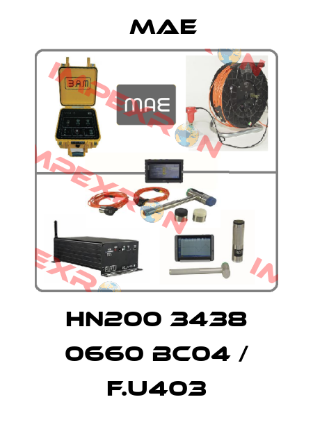 HN200 3438 0660 BC04 / F.U403 Mae