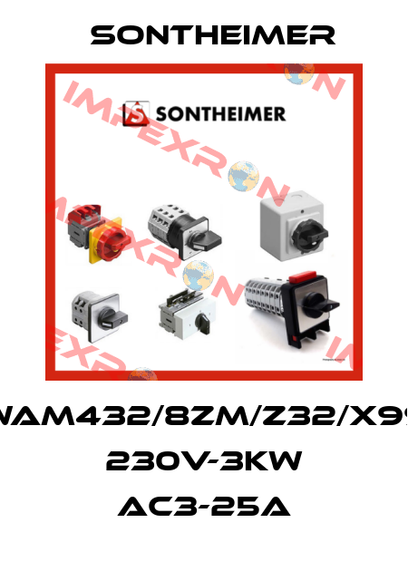 WAM432/8ZM/Z32/X99 230V-3KW AC3-25A Sontheimer
