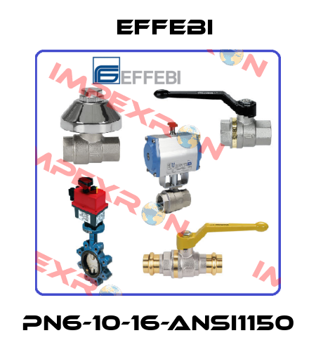 PN6-10-16-ANSI1150 Effebi