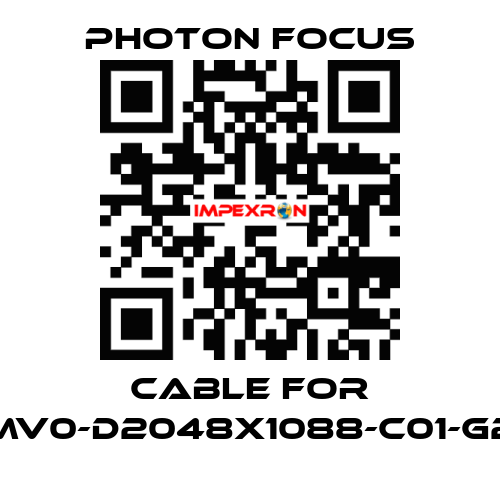 cable for MV0-D2048X1088-C01-G2 PHOTON FOCUS