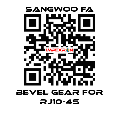 Bevel Gear for RJ10-4S Sangwoo FA