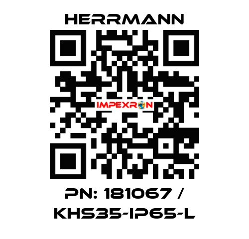 PN: 181067 / KHS35-IP65-L Herrmann