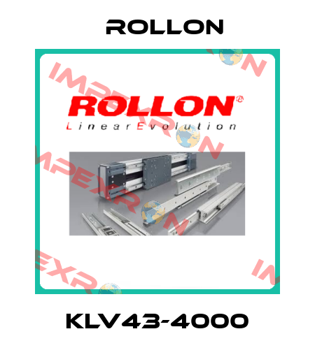 KLV43-4000 Rollon