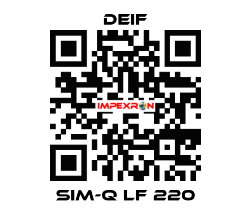 SIM-Q LF 220 Deif