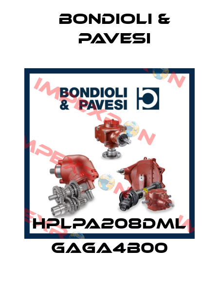 HPLPA208DML GAGA4B00 Bondioli & Pavesi