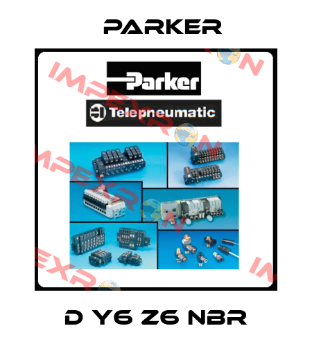 D Y6 Z6 NBR Parker