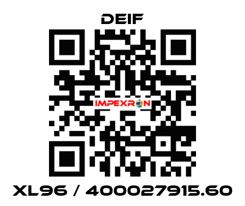 XL96 / 400027915.60 Deif
