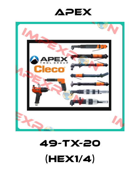 49-TX-20 (Hex1/4) Apex