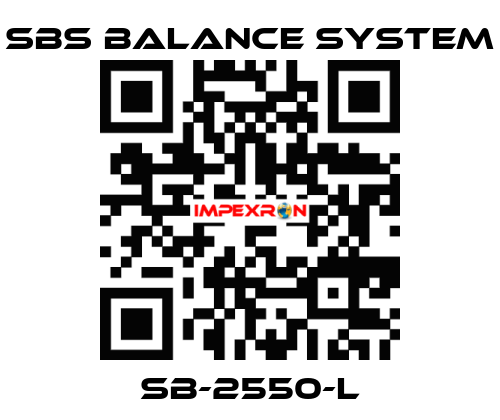 SB-2550-L SBS BALANCE SYSTEM