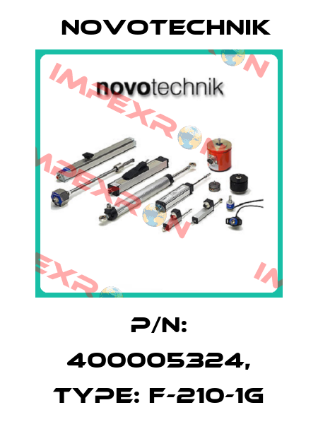 P/N: 400005324, Type: F-210-1G Novotechnik