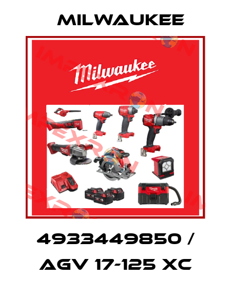 4933449850 / AGV 17-125 XC Milwaukee