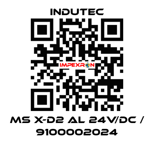 MS X-D2 AL 24V/DC / 9100002024 Indutec