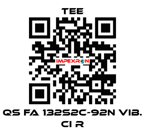 QS FA 132S2C-92N Vib. CI R TEE