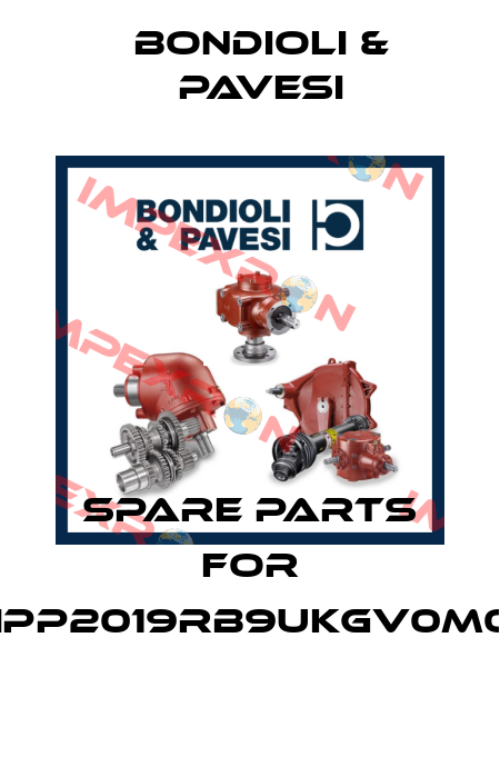 spare parts for HPP2019RB9UKGV0M01 Bondioli & Pavesi