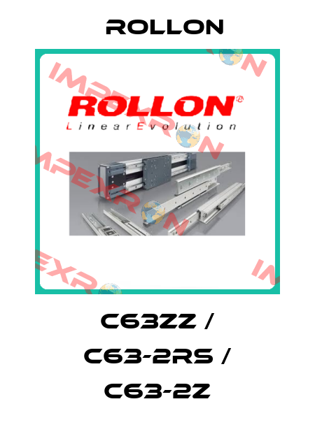 C63zz / C63-2RS / C63-2z Rollon