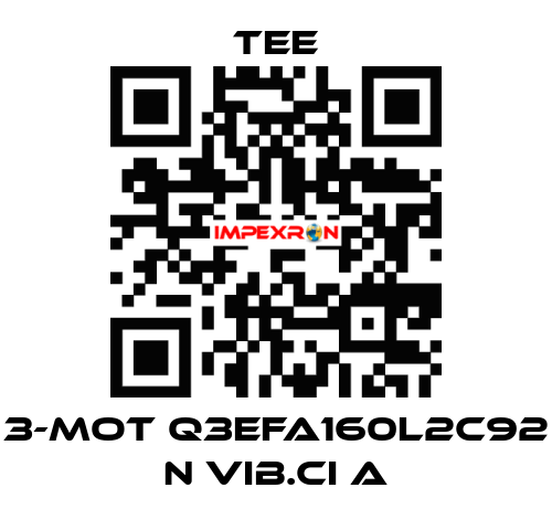 3-Mot Q3EFA160L2C92 N Vib.CI A TEE