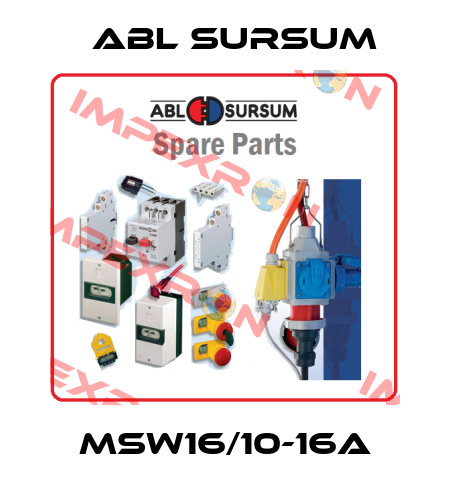 MSW16/10-16A Abl Sursum