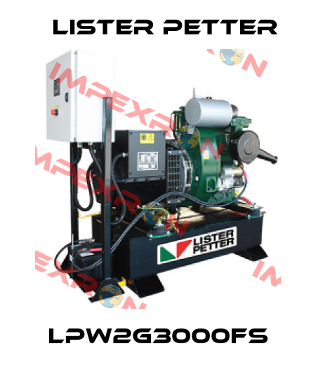 LPW2G3000FS Lister Petter
