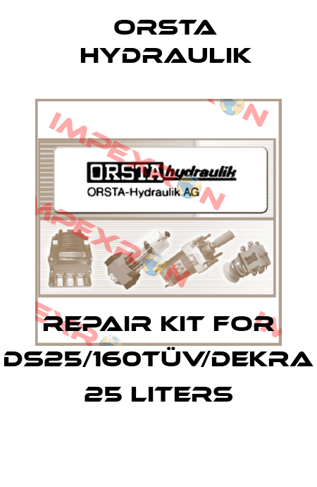 repair kit for DS25/160TÜV/Dekra 25 liters Orsta Hydraulik