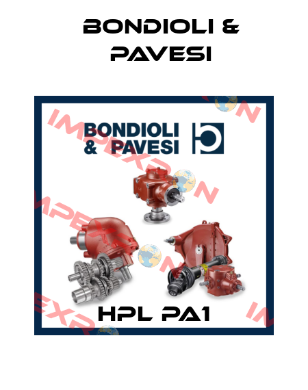 HPL PA1 Bondioli & Pavesi