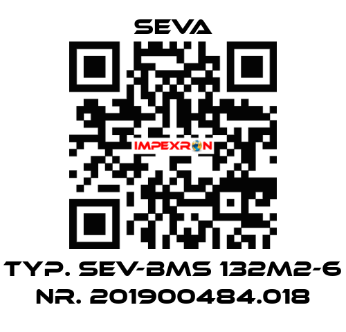 Typ. SEV-BMS 132M2-6 Nr. 201900484.018 SEVA