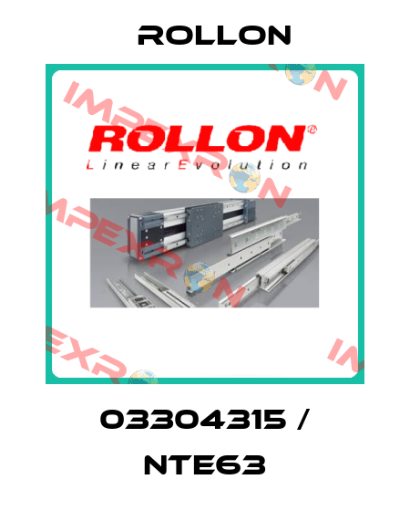 03304315 / NTE63 Rollon