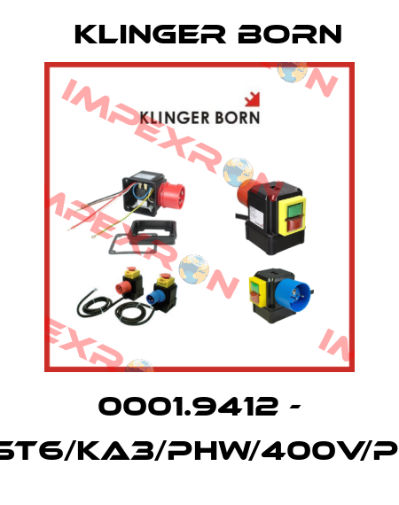 0001.9412 - K3000/ST6/KA3/PhW/400V/P/M12,0A Klinger Born