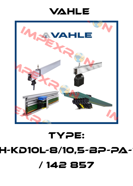 Type: AH-KD10L-8/10,5-BP-PA-14 / 142 857 Vahle