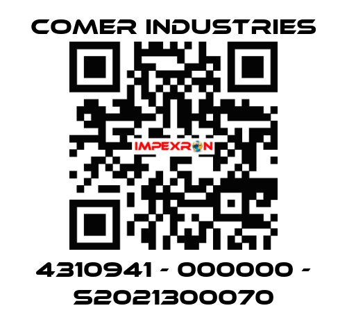 4310941 - 000000 - S2021300070 Comer Industries
