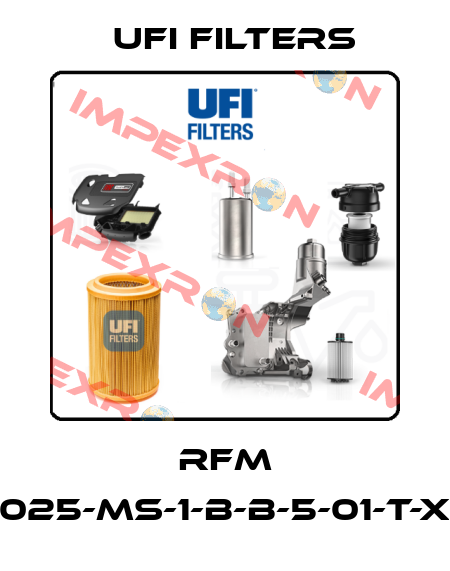 RFM 025-MS-1-B-B-5-01-T-X Ufi Filters