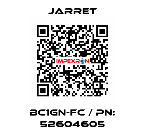 BC1GN-FC / PN: 52604605 Jarret
