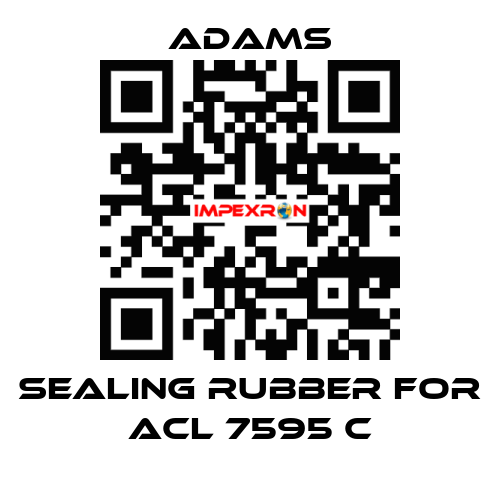 Sealing rubber for ACL 7595 C ADAMS