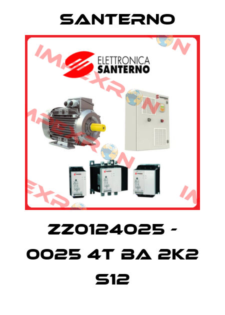 ZZ0124025 - 0025 4T BA 2K2  S12 Santerno