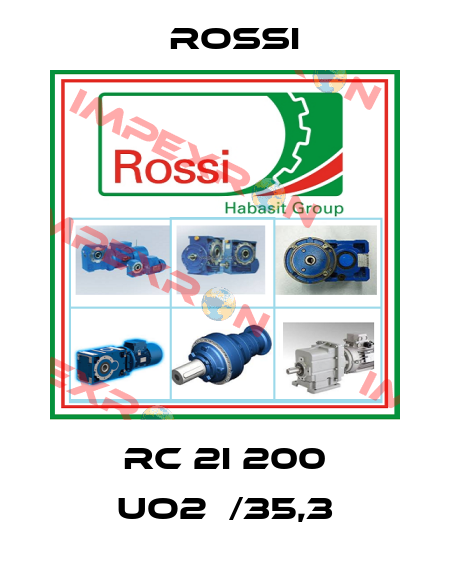 RC 2I 200 UO2А/35,3 Rossi