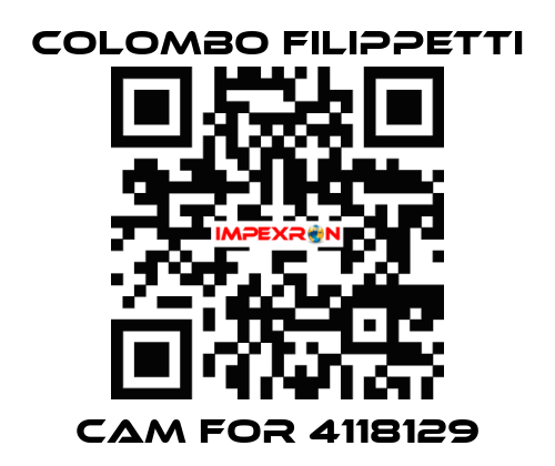 Cam for 4118129 Colombo Filippetti