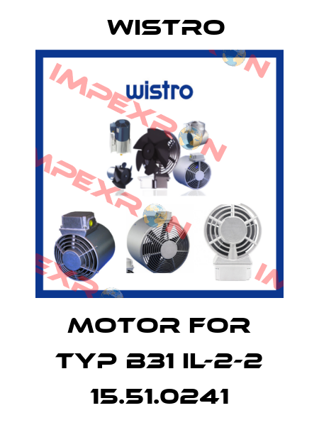 Motor for Typ B31 IL-2-2 15.51.0241 Wistro