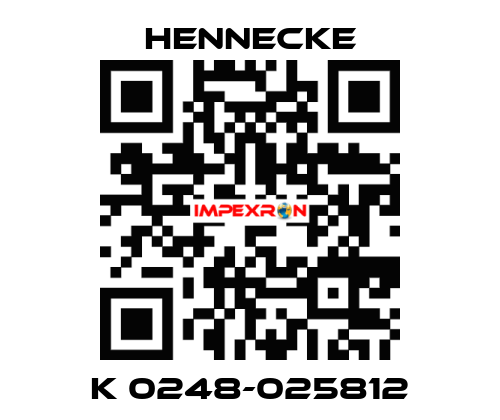 K 0248-025812 Hennecke