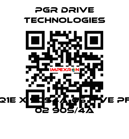 Q1E X 90S4A-05 H VE PF 02 90S/4A PGR Drive Technologies