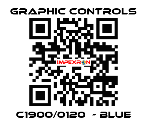 C1900/0120  - blue Graphic Controls
