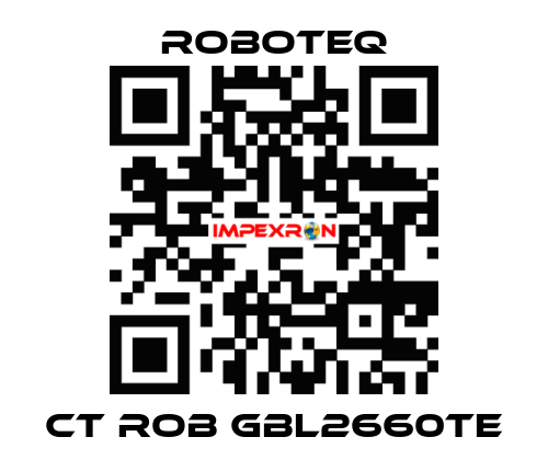 CT ROB GBL2660TE Roboteq