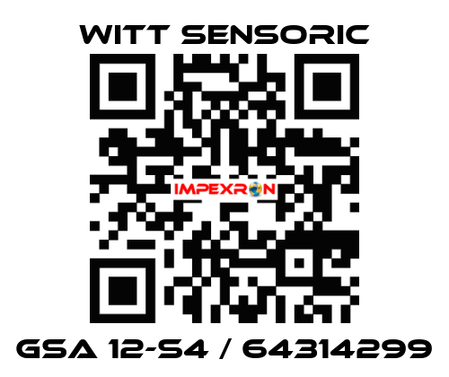 GSA 12-S4 / 64314299 Witt Sensoric