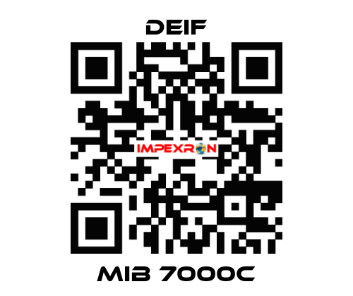 MIB 7000C Deif