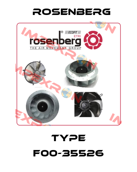 Type F00-35526 Rosenberg