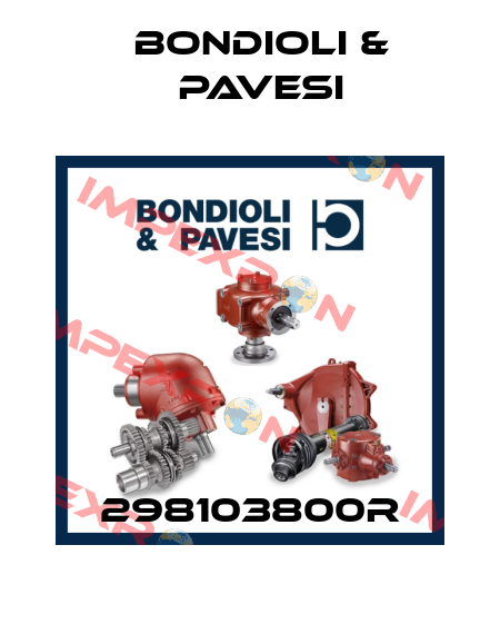 298103800R Bondioli & Pavesi