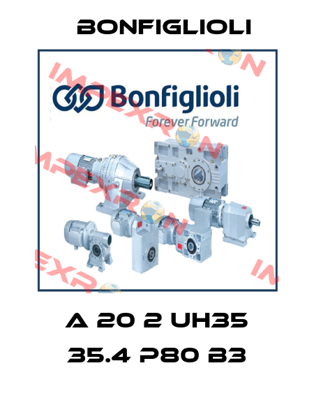 A 20 2 UH35 35.4 P80 B3 Bonfiglioli