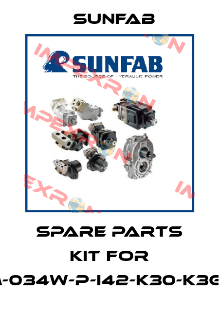 SPARE PARTS KIT FOR SCM-034W-P-I42-K30-K3G-100 Sunfab