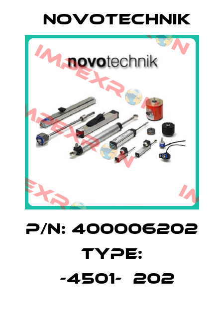 P/N: 400006202 Type: Р-4501-А202 Novotechnik