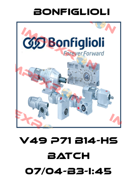 v49 p71 b14-HS BATCH 07/04-B3-i:45 Bonfiglioli