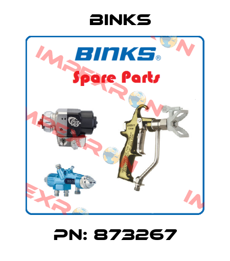 PN: 873267 Binks