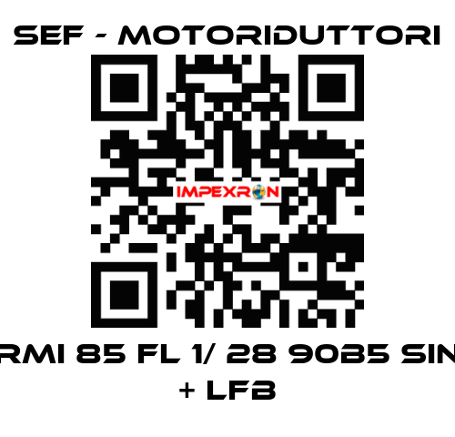 RMI 85 FL 1/ 28 90B5 SIN + LFB SEF - MOTORIDUTTORI